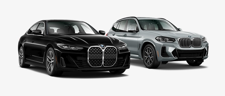 2 BMWs next to each other