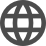A globe icon.